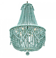 Подвесная люстра Imperiumloft Chanteuse Chandelier Turquoise 40.1993-1