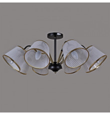 Люстра на штанге ILLUMICO  IL0344-8CSQ-79 BK AB