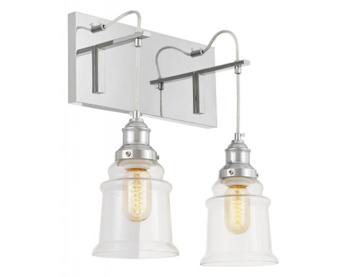 Бра LUMINA DECO Moletti LDW 6844-2 CHR+PR Бра LUMINA DECO Moletti LDW 6844-2 CHR+PR
