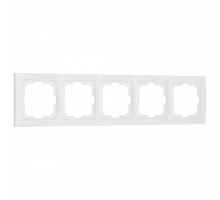 Рамка на 5 постов Werkel Snabb basic (белый) W0052001