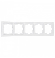 Рамка на 5 постов Werkel Snabb basic (белый) W0052001