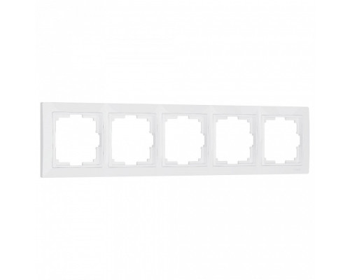 Рамка на 5 постов Werkel Snabb basic (белый) W0052001 Рамка на 5 постов Werkel Snabb basic (белый) W0052001