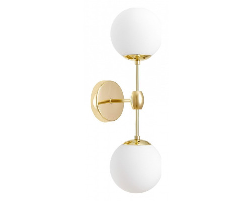 Бра LUMINA DECO ZODIAK LDW 6001-2 GD+WT Бра LUMINA DECO ZODIAK LDW 6001-2 GD+WT