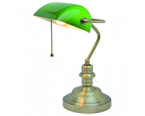 Настольная лампа офисная Arte Lamp Banker A2492LT-1AB Настольная лампа офисная Arte Lamp Banker A2492LT-1AB