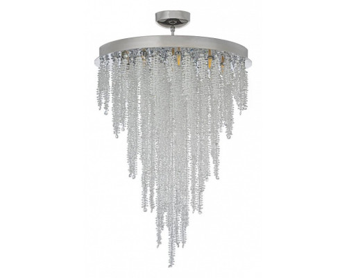 Люстра на штанге Arti Lampadari Flusso Nickel Flusso H 1.4.55.105 N Люстра на штанге Arti Lampadari Flusso Nickel Flusso H 1.4.55.105 N
