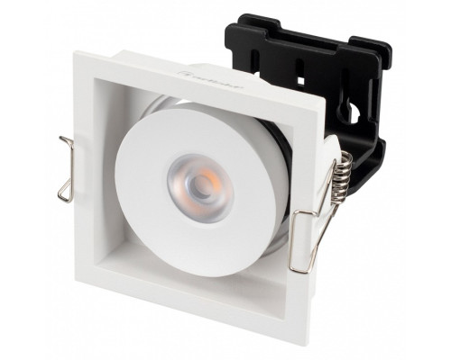 Встраиваемый светильник Arlight CL-SIMPLE-S80x80-9W Warm3000 (WH, 45 deg) 026874 Встраиваемый светильник Arlight CL-SIMPLE-S80x80-9W Warm3000 (WH, 45 deg) 026874