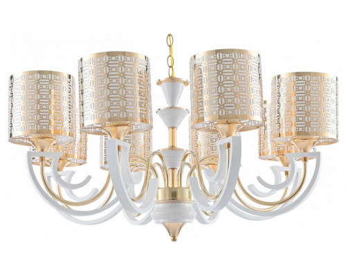 Подвесная люстра Arte Milano Florentia-8857 308857/8 Wh/Gd