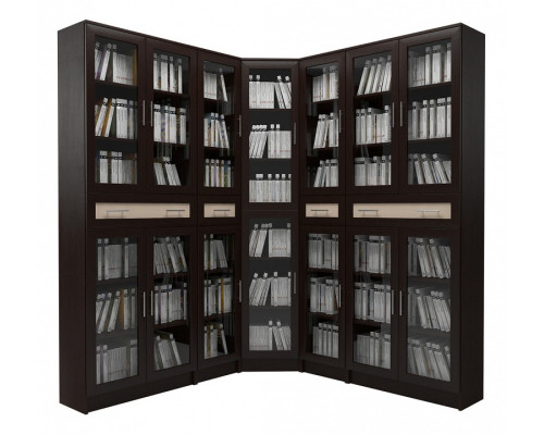Шкаф книжный Мебелайн-23 Шкаф книжный Мебелайн-23