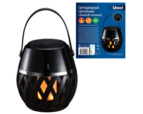 Колонка звуковая Uniel Flame Black UL-00006768 Колонка звуковая Uniel Flame Black UL-00006768