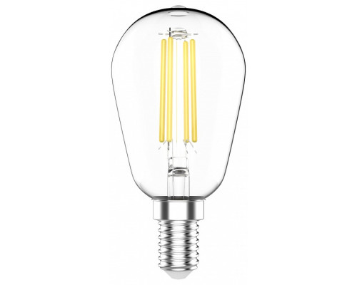 Лампа светодиодная Gauss Basic Filament E14 4.5Вт 2700K 1141115 Лампа светодиодная Gauss Basic Filament E14 4.5Вт 2700K 1141115