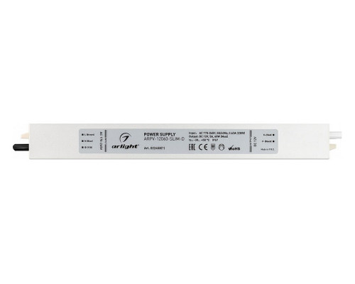 Блок питания с проводом Arlight ARPV 022458(1) Блок питания с проводом Arlight ARPV 022458(1)