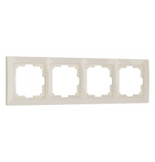 Рамка на 4 поста Werkel Snabb Basic (слоновая кость) W0042003