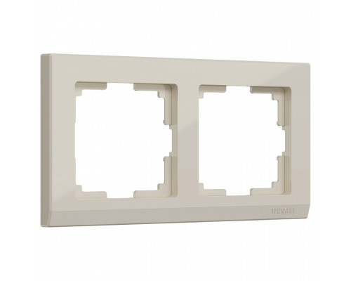 Рамка на 2 поста Werkel Stark (слоновая кость) W0021803