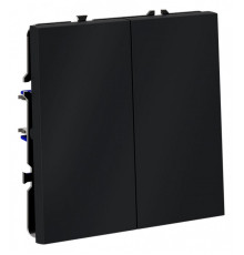 Выключатель двухклавишный без рамки Voltum S70 VLS020107