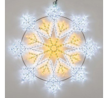 Снежинка световая ARD-SNOWFLAKE 034262