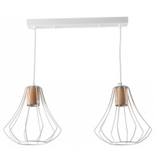 Подвесной светильник Imex MD.9052 MD.9052-2-P-WH+WOOD