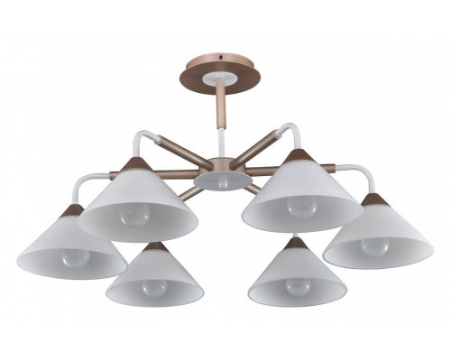 Люстра на штанге Arti Lampadari Ribera Ribera E 1.1.6 CW Люстра на штанге Arti Lampadari Ribera Ribera E 1.1.6 CW