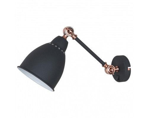Бра Arte Lamp Braccio A2054AP-1BK Бра Arte Lamp Braccio A2054AP-1BK